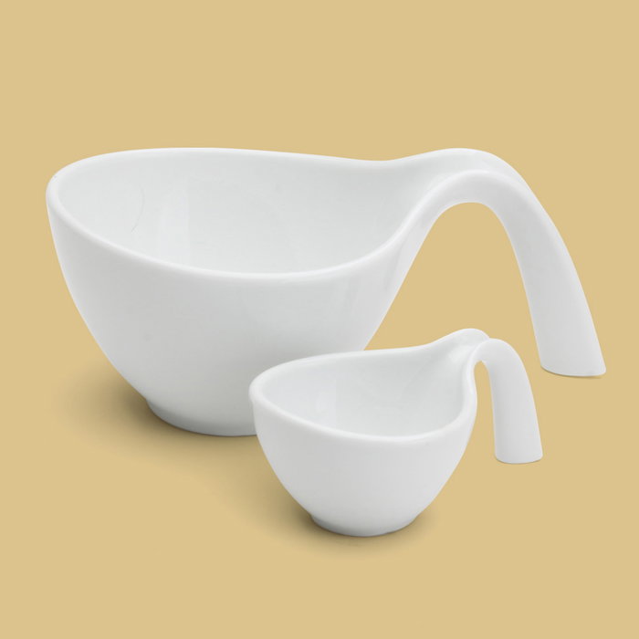 Avet Bol con asa Speciality de porcelana con 7,5 cm de diámetro